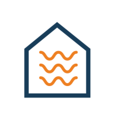 Natuurlijke toevoer en afvoer